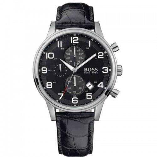 Image of Hugo Boss IP Sølv Quartz Herre ur, model 1512448